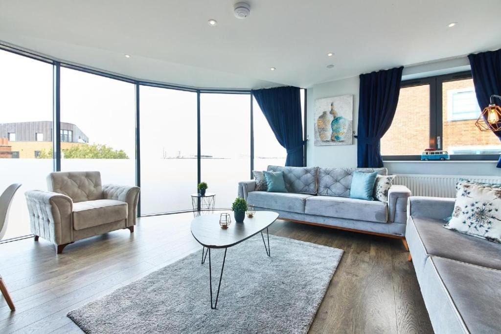Greenwich Flat: O2, Cutty Sark, Maritime Museum, Thames Path Appartement Londen Buitenkant foto